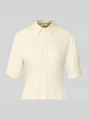 Bluzka z krótkim rękawem z wiskozy z rękawem 1/2 JAKE*S STUDIO WOMAN