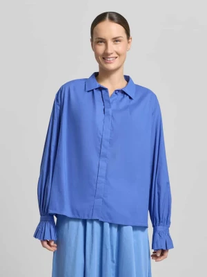 Bluzka z krytą listwą guzikową milano italy