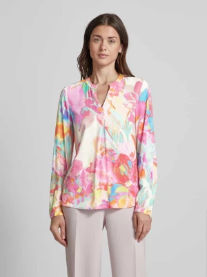 Bluzka z kwiatowym wzorem model ‘Multi Aquarell’ Emily Van den Bergh