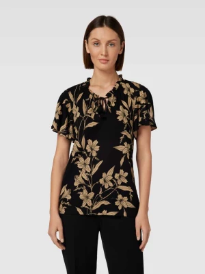 Bluzka z kwiatowym wzorem na całej powierzchni model ‘YOHANNIS’ Lauren Ralph Lauren
