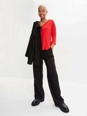 Bluzka z lejącej mieszanki wiskozy bonprix