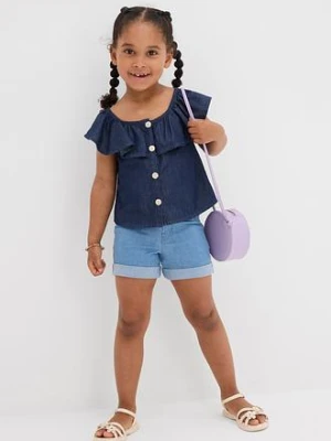 Bluzka z lekkiej i gładkiej bawełny bonprix