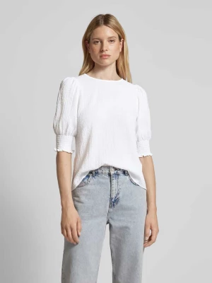 Bluzka z marszczonymi detalami model ‘NINA’ Vero Moda