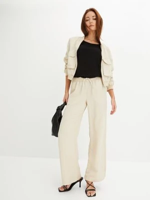 Bluzka z miękkiej mieszanki wiskozy bonprix