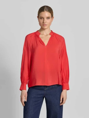 bluzka z mieszanka wiskozy z dekolt serafino Christian Berg Woman