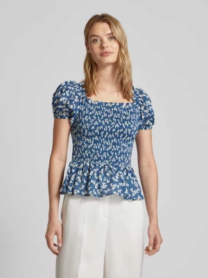 Bluzka z odkrytymi ramionami i marszczonymi detalami model ‘BIERBRIN’ Lauren Ralph Lauren