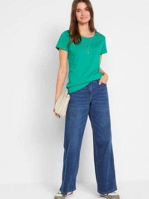 Bluzka z okrągłym dekoltem (5 szt.) bonprix