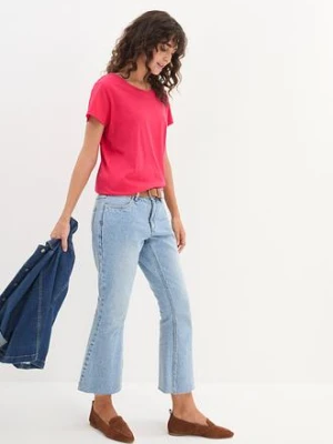 Bluzka z okrągłym dekoltem (5 szt.) bonprix