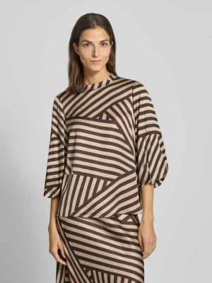 Bluzka z okrągłym dekoltem comma