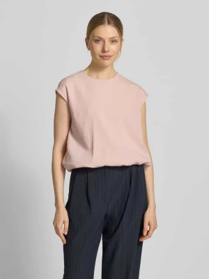 Bluzka z okrągłym dekoltem i krótkimi rękawami Jake*s Collection