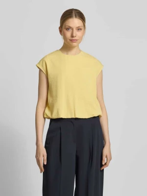 Bluzka z okrągłym dekoltem i krótkimi rękawami Jake*s Collection