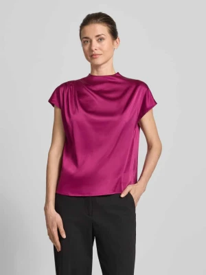 Bluzka z okrągłym dekoltem i krótkimi rękawami Zero