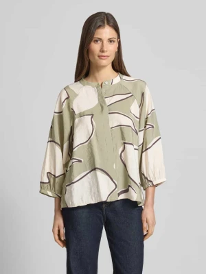 Bluzka z okrągłym dekoltem model 'Faloom' Opus