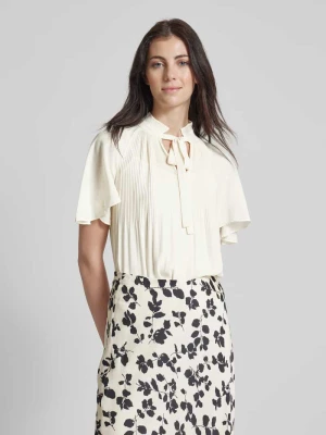 Bluzka z plisami model ‘ADAR’ Lauren Ralph Lauren