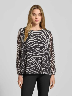 Bluzka z plisami model ‘Al44bii’ ZABAIONE