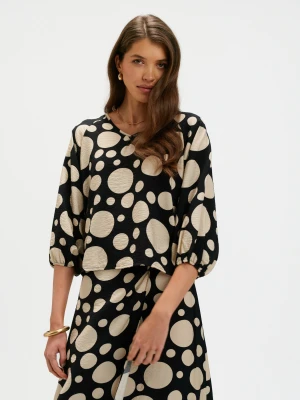 Bluzka z printem Top Secret