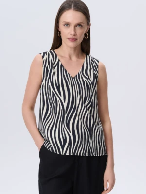 Bluzka z printem zwierzęcym Greenpoint