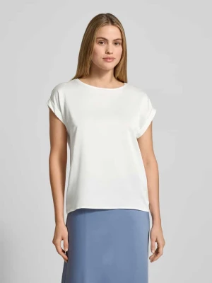 Bluzka z przeszytymi zakończeniami rękawów model ‘VIELLETTE’ Vila