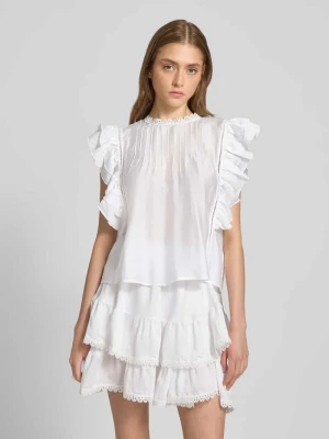 Bluzka z rękawami z falbanami Gina Tricot