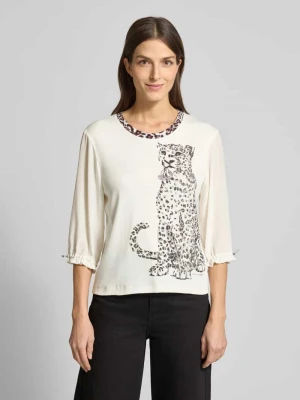 Bluzka z rękawem o dł. 3/4 Marc Cain