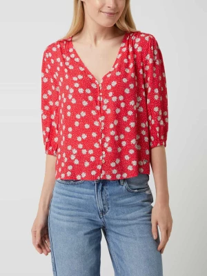 Bluzka z rękawem o dł. 3/4 model ‘Lorena’ Pepe Jeans