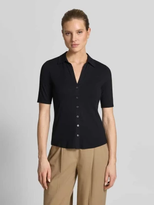 bluzka z rękawem o dł. 3/4 o kroju regular fit z mieszanki wiskozy Marc O'Polo