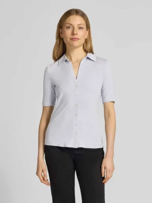 bluzka z rękawem o dł. 3/4 o kroju regular fit z mieszanki wiskozy Marc O'Polo