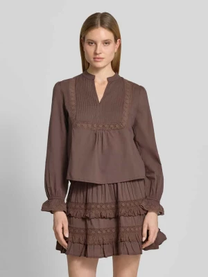 Bluzka z szydełkową koronką model 'Tamya' MbyM