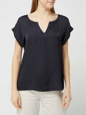Bluzka z tkanym wzorem model ‘Briana’ Saint Tropez