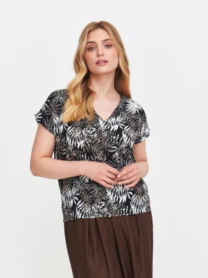 Bluzka z tropikalnym wzorem Top Secret