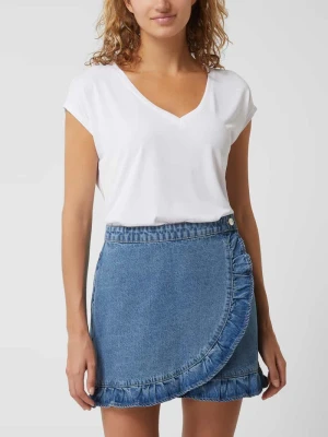 Bluzka z ukośnie skrojonymi rękawami model ‘Modala’ Vila