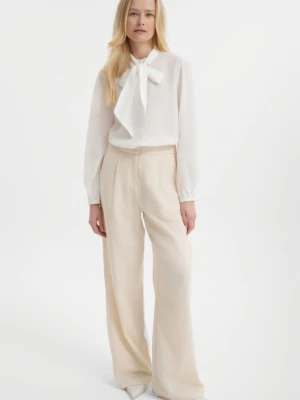 Bluzka z wiązaniem przy dekolcie Greenpoint