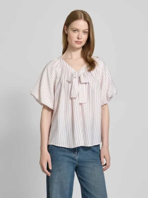 Bluzka z wiązanym detalem model ‘Pine’ LOLLYS LAUNDRY