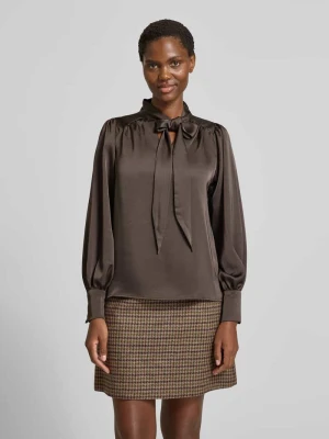 Bluzka z wiązanym detalem NEO NOIR