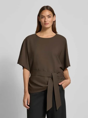Bluzka z wiązanym paskiem model ‘Rikala Miley’ MOS MOSH