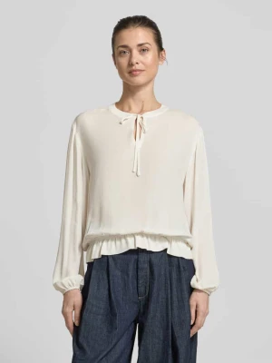 Bluzka z wiskozy z dekoltem typu łezka Emily Van den Bergh