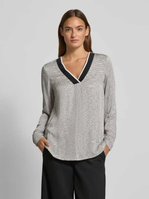 Bluzka z wiskozy z dekoltem w serek Emily Van den Bergh