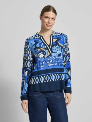 Bluzka z wiskozy z kołnierzem z lamówką Betty Barclay