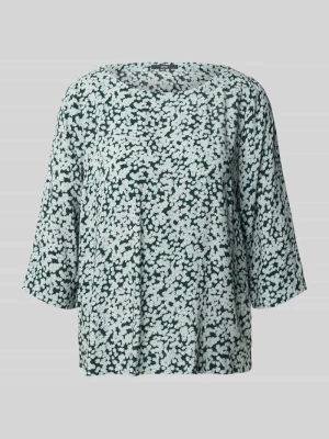 Bluzka z wiskozy z rękawem o dł. 3/4 Zero