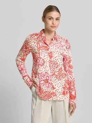 Bluzka z wiskozy z wydłużonym tyłem Eterna