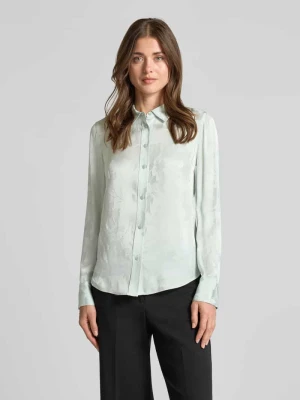 Bluzka z wiskozy z zaokrąglonym dołem Calvin Klein Womenswear