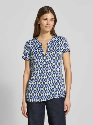 Bluzka z wiskozy ze wzorem na całej powierzchni Betty Barclay