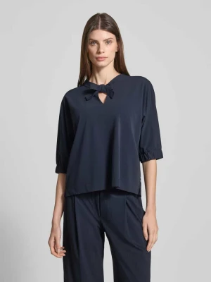 Bluzka z wycięciem w kształcie łezki Marc Cain