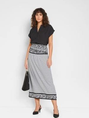 Bluzka z żorżety bonprix