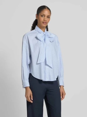 Bluzka zakładana przez głowę o kroju regular fit z haftami model ‘BENINA’ Joop!