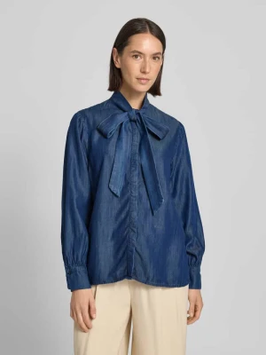 Bluzka zakładana przez głowę z imitacji denimu model ‘ULLA’ Joop!