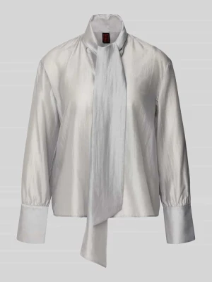 Bluzka zakładana przez głowę z mieszanki lyocellu model ‘BOW SHIRT’ Stefanel
