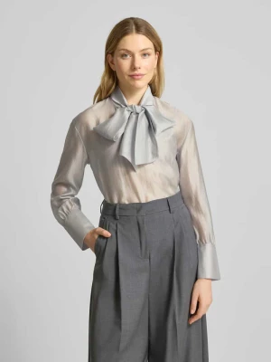 Bluzka zakładana przez głowę z mieszanki lyocellu model ‘BOW SHIRT’ Stefanel