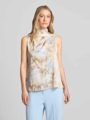 Bluzka ze stójką i asymetrycznym designem RINASCIMENTO