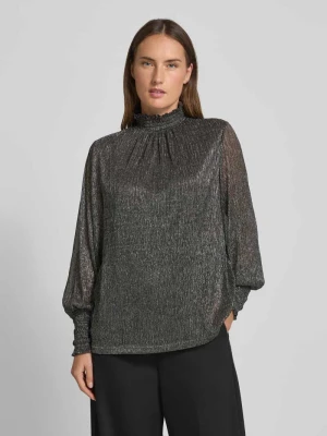 Bluzka ze stójką model ‘Ximena’ MOS MOSH